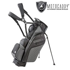 Motocaddy Elite-Flex Hybrid Golf Bag – 14-Way Stand/Cart Bag – Black/Charcoal
