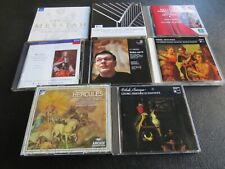 HANDEL - Hercules/Messiah/Arias - 9 x CD Job lot - Higginbottom/Horne/Scholl