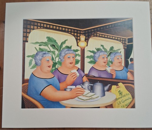 Beryl cook mounted print - print,