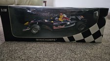 SIGNED!! MINICHAMPS / F1 - 2005 REDBULL RB1 - SIGNED BY DAVID COULTHARD - 1/18 