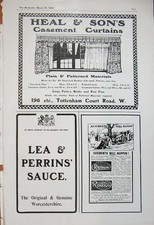 Original Old Antique Print