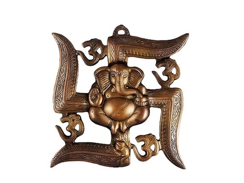 Swastik lord ganesha - om, wall