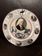 Commemorating The Tercentenary Of The Birth Of John Wesley Plate