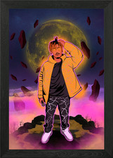 Juice Wrld Poster Framed Wall