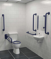 i.Care Doc M Pack Toilet | Rimless Close Coupled Set + Lever Handle  Doc M Packs