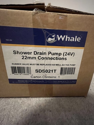 Whale sds021t 24v shower - sds021t, drain