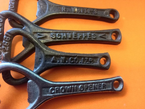 Lot vintage bottle - bottle, openers