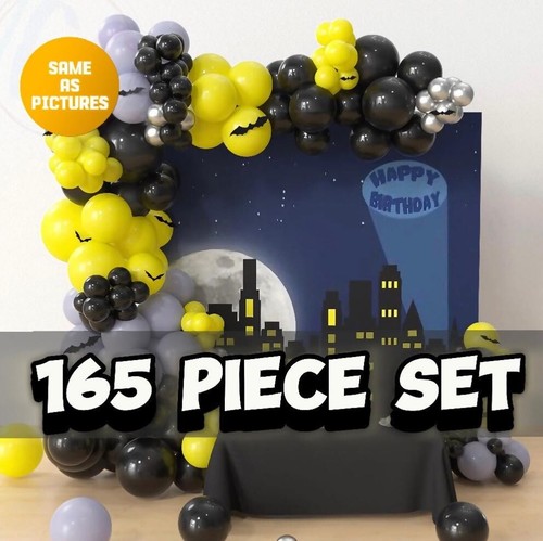 165pc batman superhero balloon - 165pc,