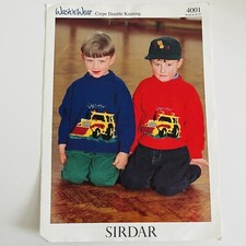 Sirdar Knitting Pattern 4001