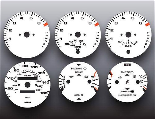 White face gauges for - gauges,