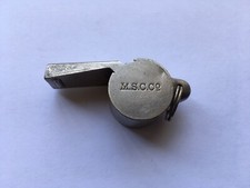 C1930s VINTAGE M.S.C.Co(MANCHESTER SHIP CANAL COMPANY)ACME THUNDERER WHISTLE