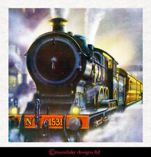 Vintage-Train & Carriages -