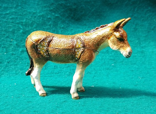 Ornament cloisonné donkey - cloisonné,