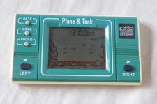Vintage PLANE & TANK - GAME & WATCH 1980's MINI ARCADE / TANDY Tested & Working