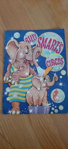 Billy smart circus programme - circus,