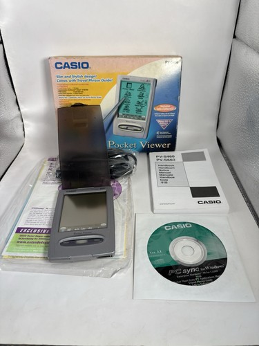 Casio s460 pocket viewer - casio, pv-s460