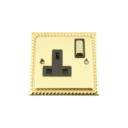 13amp gang socket georgian - gang,