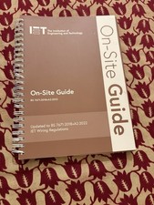 IET On-Site Guide BS 7671:2018