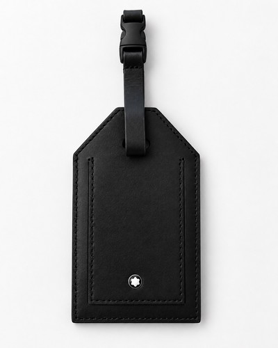 Montblanc black leather - black,