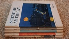SCIENTIFIC AMERICAN Vintage Magazine 1962 - 5 Issues         Located UK