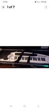 Roland AX-Synth 49-Key Shoulder Synthesizer White w/ hard SKB case