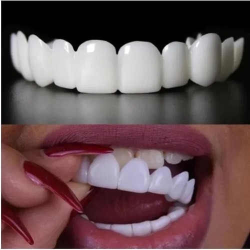 Snap false teeth upper - teeth, +
