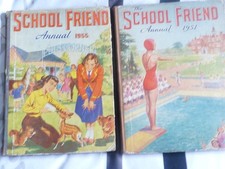 SCHOOL FRIEND ANNUALS 1951 & 1955