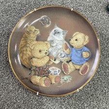 Bubble Buddies Limited Edition Sue Willis Franklin Mint Plate Porcelain