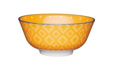 KitchenCraft Orange Spotty Ceramic Bowl Pack of 1