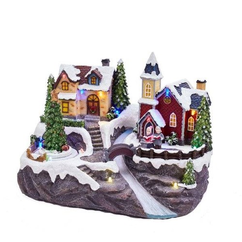 Kurt adler led - led, village