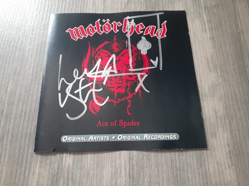 Lemmy signed motorhead ace - ace, of