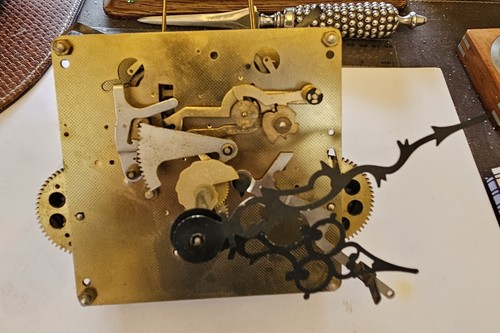 Helme long case - clock, movement
