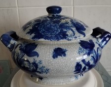 Large Oval Soup Tureen With