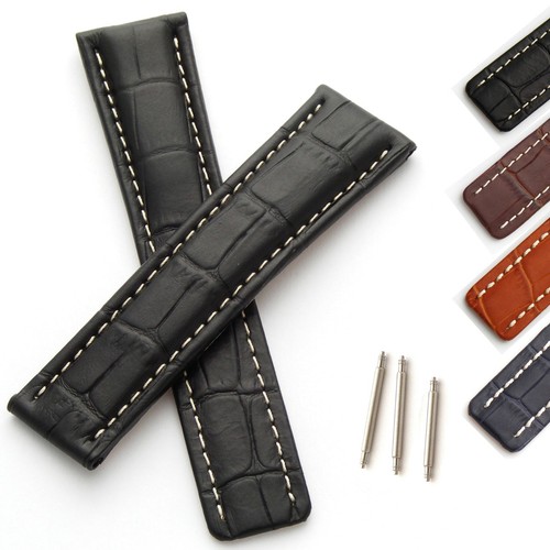 Genuine leather watch strap - watch,