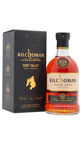 Kilchoman 100 islay sherry - 100%,