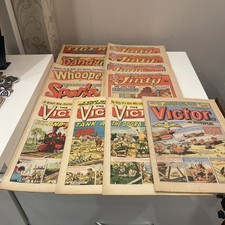 Vintage 1960s 1970s Comics The Victor Jinty Sparky Whoopee Dandy