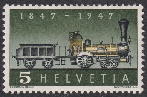 Switzerland 1947 100th - ,