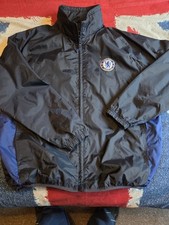 Chelsea FC Tracksuit Jacket UK Size Large Navy Blue Brand New
