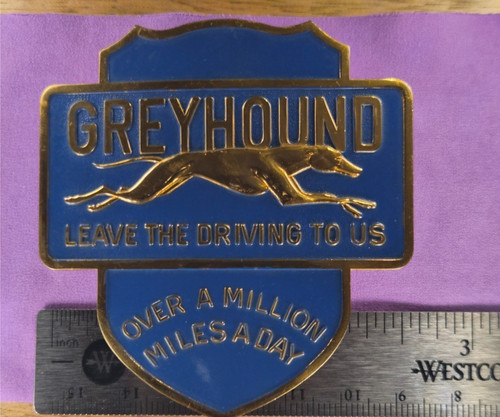 Greyhound bus driver hat - bus, badge