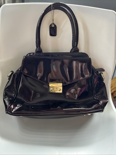 Purple vintage style handbag