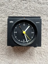 Braun Alarm Clock Vintage Travel 4 821 Spares Repair Free Post UK Works Partly 