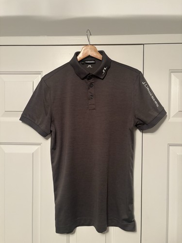 Lindeberg men grey polo - grey,