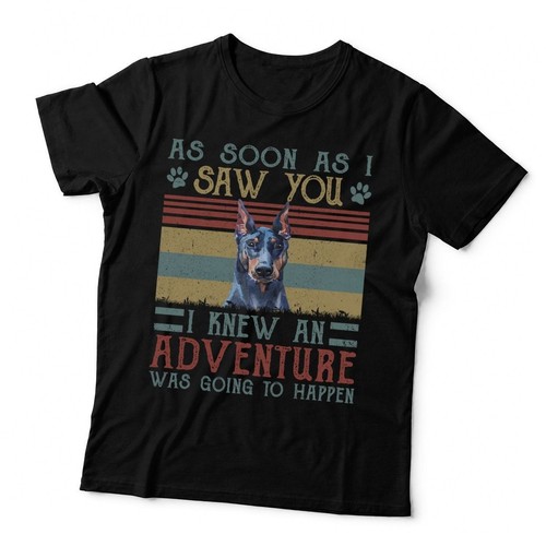 Doberman shirt retro - t-shirt,,