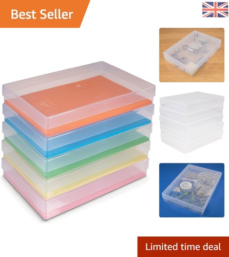 Clear storage box pack - a4, box,