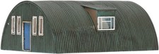 R8788 Hornby OO Gauge Corrugated Nissen Hut, Missing Inner Packaging (Pre-Owned)