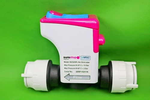 Surestop 22mm push fit - push,