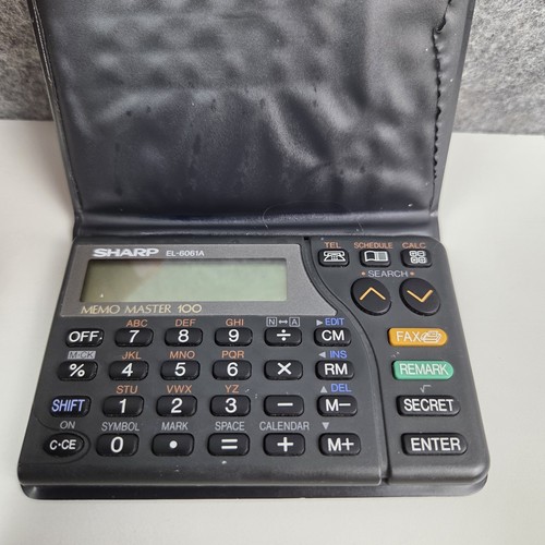 Sharp 6061a memo master 100 - sharp,