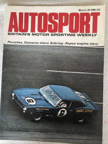 Autosport magazine march - magazine,