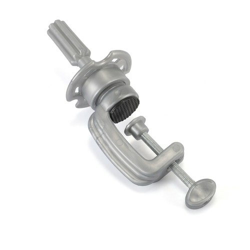 Silver mannequin training head - mannequin,