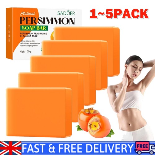 Persimmon soap bar - bar, for